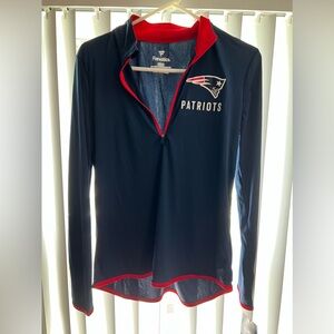 Fanatics Patriots Quarter-Zip Top